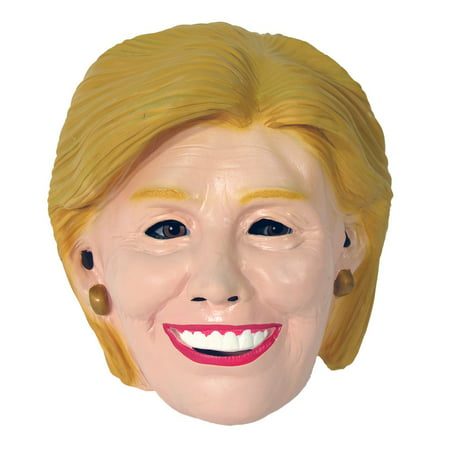 Hillary Clinton Mask Deluxe Vinyl Political Democratic Party Political Costume