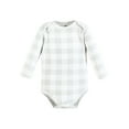 thumbnail image 6 of Hudson Baby Cotton Long-Sleeve Bodysuits, 5-Pack, Newborn- 24 Months, 6 of 7