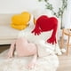 thumbnail image 5 of Almohada decorativa, linda y divertida almohada con forma de corazón, almohada de peluche con forma de corazón, cojín de funcionalidad versátil, 5 of 8