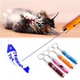 thumbnail image 3 of Amazingly Cat Toy Creative And Funny Pet Cat Toys Led Pointer Light Pen With Bright Animation Mouse Paw Print Fish, 3 of 5
