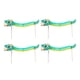 thumbnail image 1 of 4 piezas de serpiente china DIY, kits de materiales hechos a mano, juguetes educativos decorativos para niños Cian, 1 of 9