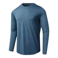 thumbnail image 5 of SUYIDA Men's UPF Sun Protection Top, Long Sleeve Breathable Casual Tee, Outdoor Athletic Performance Shirt, 5 of 5