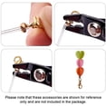 thumbnail image 2 of 500pcs Multicolored Mixed Style Iron Crimp Beads Covers for Jewelry Making 4mm, 2 of 3