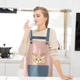 thumbnail image 4 of Fwttom Kitchen Apron - Waterproof Adjustable Bib with Pockets for Men Women, Chef Aprons for Cooking Gardening Painting Baking Restaurant, 4 of 6