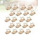 thumbnail image 5 of 20 piezas pendientes de clip sin orejas sin dolor chapados en oro verdadero sin perforaciones Pendientes de oreja sin pinzas Pendientes colgantes Pendientes Joyas para mujeres Hombres (dorado), 5 of 5