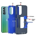 thumbnail image 4 of NIFFPD Motorola Moto G Stylus 5G 2022 Case with Screen Protector Magnetic Kickstand Car Mount Protection Cover for Moto G Stylus 5G 2022 Dark blue&Blue, 4 of 6