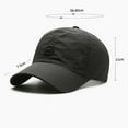 thumbnail image 2 of Shooting Baseball Cap - Ear Protection Compatible Hat Trendy Baseball Caps For Sports And Leisure Embroidered Solid Color Dad Hat For All Seasons And Pairing With Denim Jeans, 2 of 2