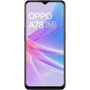 OPPO A78 DUAL SIM 128GB ROM + 8GB RAM (GSM ONLY | NO CDMA) Factory Unlocked 5G Smartphone (Glowing Black) - International Version