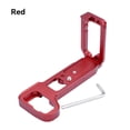 thumbnail image 3 of sweethay Placa de soporte de cámara de liberación rápida Soportes de trípode convenientes Soporte de base Accesorios de cámaras de apoyo Accesorios de cámara y óptica Rojo 1, 3 of 6