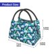 thumbnail image 2 of Easygdp Blue Lotus Flower Bolsa de Almuerzo Insulada Reutilizable, Bolsa de Mano y Bandolera para Oficina, Trabajo, Viajes, 2 of 6