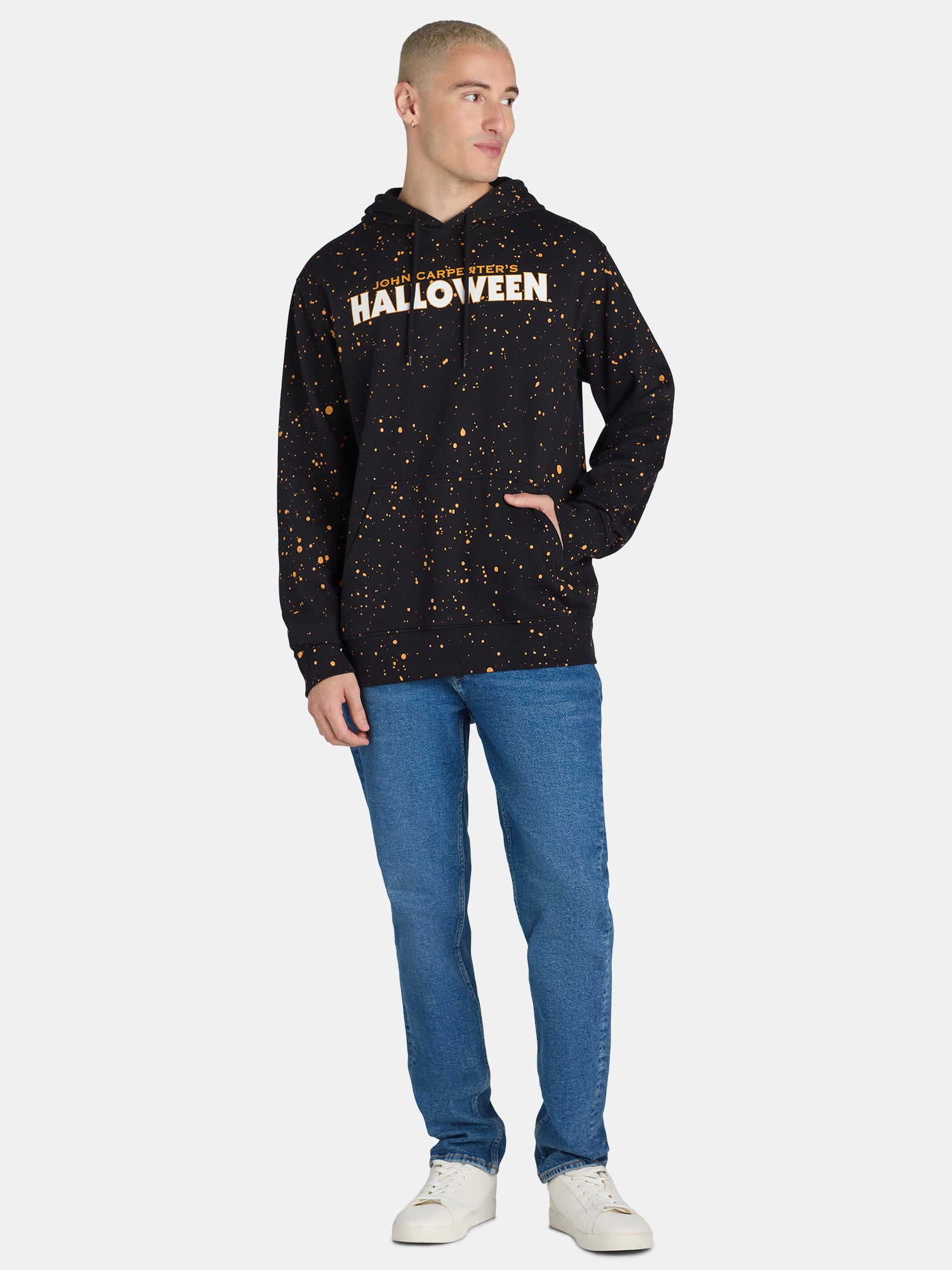 John Carpenter's Halloween Men's & Big Men's Graphic Hoodie Sweatshirt, Sizes S-3XL