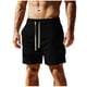 thumbnail image 2 of Ceisia Men's Spring/Summer Beach Shorts - Pocket Solid Gift Color Elastic Waistband Drawstring Swimming Trunks, 2 of 9