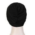 thumbnail image 5 of EnJoCho Women Stretch Cloth Forehead Hat Linen Turban Hat Bottoming Hat Yoga Hair Wraps for Ladies, 5 of 5