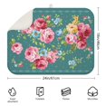 thumbnail image 2 of 2 Pack Pioneer Colorful Floral Microfiber Dish Drying Mats for Kitchen Counter,Absorbent Reversible Drying Mats Kitchen,Countertop Protector Dishes Drying Pad Extra Large 18"x24" Dish Mat, 2 of 4