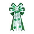 thumbnail image 2 of 2pcs St Patricks Day Party Decoration Garland Ornaments Props for Irish Festival Celebration Home Table Wall Hanging Shamrock Themed Decor, 2 of 6