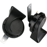 FARBIN 12V Automotive Loud Truck Horn for Car Train Motorcycle, Black