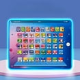 thumbnail image 2 of ChicYu Boys Learning Pad Tablet with LED Teach Alphabet Numbers Math Early Development Toy Christmas Gift Features LED Screen Educational Games, 2 of 5