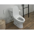 thumbnail image 4 of Delta 893006E Refresh Premium Elongated Electric Bidet Toilet Seat - White, 4 of 7