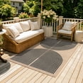 thumbnail image 6 of RUG ROBOT 4'x6' Easy Jute Rug, Washable Non Slip Indoor Outdoor Rug, Area Rug for Living Room, Bedroom, Backyard, Farmhouse Carpet for Office Entryway Backyard, 6 of 9