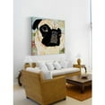 thumbnail image 6 of "Pug Mug" Painting Print on Wrapped Canvas, 6 of 7