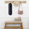 thumbnail image 4 of 2 soportes para bolsas de plástico, soportes grandes para bolsas de comestibles, organizador de bolsas de plástico para basura de montaje en pared, compras (comprobar negro), 4 of 5