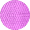 thumbnail image 1 of Ahgly Company Indoor Round Oriental Pink Industrial Area Rugs, 6' Round, 1 of 4