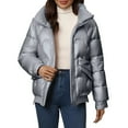thumbnail image 2 of Pyhlmscde Women's Casual Mid Waisted Thick Warm Cotton Down Jacket, Winter Coats for Women, Puffer Jacket Womens, Winter Clothing for Women, 2 of 4