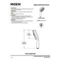 thumbnail image 2 of Moen Brushed Nickel Eco-Performance Handshower, 2 of 3