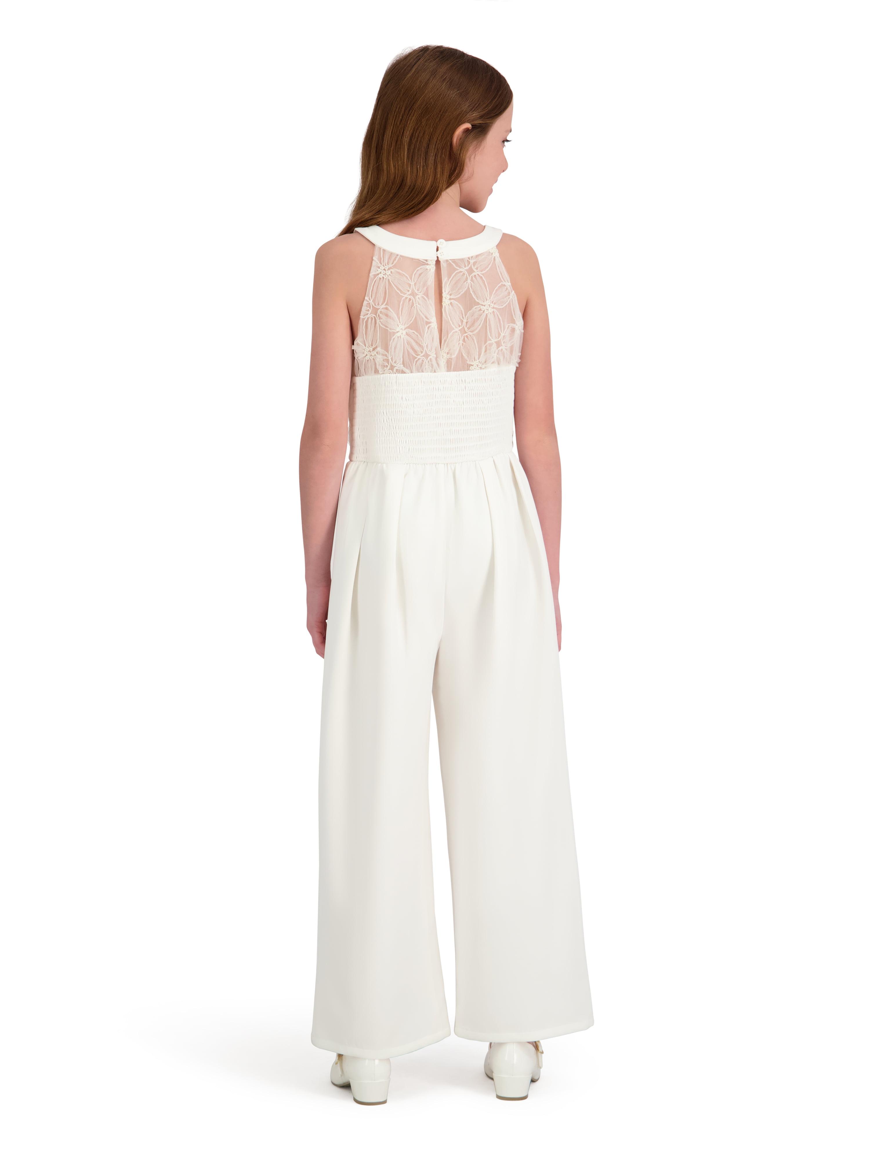 Kensie Girl Sleeveless Floral Soutache Jumpsuit, Sizes 4-16