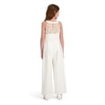 thumbnail image 3 of Kensie Girl Sleeveless Floral Soutache Jumpsuit, Sizes 4-16, 3 of 6