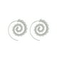 thumbnail image 5 of Sonducket Round Spiral Earrings Anniversary Gift Lady Accessories Personality Hanging Ear Dangle Popular Pedant Decorations Use Earring Type7 NO7, 5 of 6