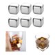 thumbnail image 3 of Cubos De Hielo De Acero Inoxidable Piedras De Enfriamiento Reutilizables Whisky Wine Keep Cold Drink matsuzay HA024613-02, 3 of 6