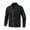 Black, variant on Mens Jackets Coat Solid Color Long Sleeve Jacket Zipper Stand-up Collar Leisure Baseball Jacket Coat with Pocket Blue XL