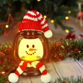 thumbnail image 4 of RKSTN Mini Snowman Lantern With Hat And Scarf B, 4 of 4