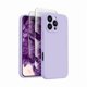 thumbnail image 1 of Chenchen Designed for iPhone 16 Pro Case, Silicone Upgraded [Camera Protection] Phone Case, Soft Anti-Scratch Microfiber Lining Inside, 2024, Clove Purple, 1 of 1