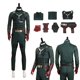 thumbnail image 2 of Disfraz de soldado para niño, uniforme, abrigo, chaleco, pantalones, accesorios, trajes de Halloween, carnaval, juego de rol, traje para hombre adulto, disfraz masculino, 2 of 5