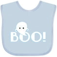 thumbnail image 3 of Inktastic Boo Ghost Boys or Girls Baby Bib, 3 of 4