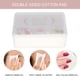 thumbnail image 3 of Almohadillas 150 Unids/caja Algodón Maquillaje Toalla Eliminación Cosmética Toallitas De Limpieza Facial, 3 of 7