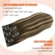 thumbnail image 2 of Extensiones de cabello UGOTRAYS Balayage, cabello humano real, 20 pulgadas, 70 g, 2 of 6