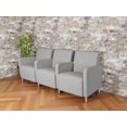 thumbnail image 2 of Lesro Ravenna Lounge Reception 3 Seat Tandem Seating in Gray, 2 of 5