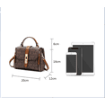 thumbnail image 6 of Fashion Women Bag Lock Small Square Bag Ladies Luxury Designer High Quality Leather Shoulder Bag Vintage Louis Crossbody Bag, 6 of 6