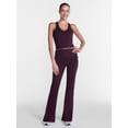 thumbnail image 3 of Athletic Works Women's ButterCore Flare Leggings with Fold Over Waist, 31" Inseam, Sizes XS-XXL, 3 of 7
