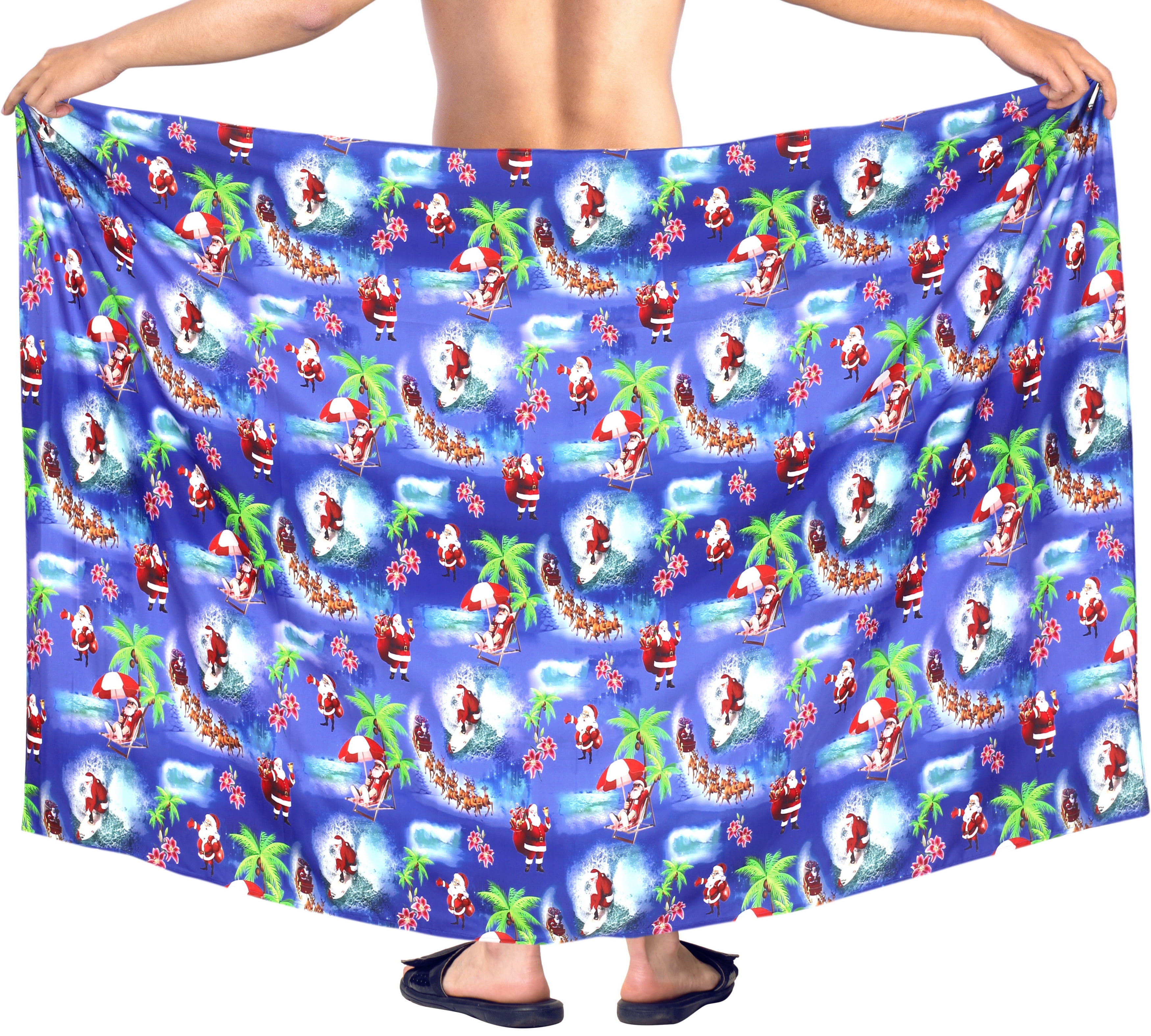santa claus swimwear