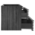 thumbnail image 4 of Modway Render 36" Wall-Mount Bathroom Vanity Cabinet (Sink Basin Not Included) in Charcoal, 4 of 8