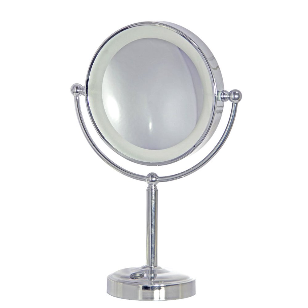 daylight24 Rechargeable MakeUp Mirror, Nickel