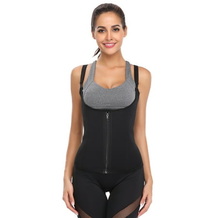 

Women Zipper Body Shaper Bodysuit Firm Control Shapewear Motion Abdominal Band Corset