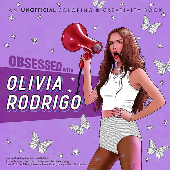 Dover Adult Coloring Books Obsessed with Olivia Rodrigo: An Unofficial Coloring & Creativity Book, (Paperback)