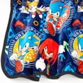 thumbnail image 3 of Sonic Kids Silky Soft Plush Throw, 40 x 50, Sega, 3 of 5