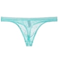 thumbnail image 1 of Tanga transparente de encaje para hombre, ropa interior fina y sexy, pantalones T de malla transpirable y sexy, 1 of 1