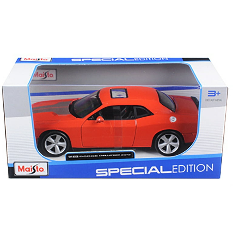 2008 Dodge Challenger SRT8 Orange 1/24 Diecast Model Car by